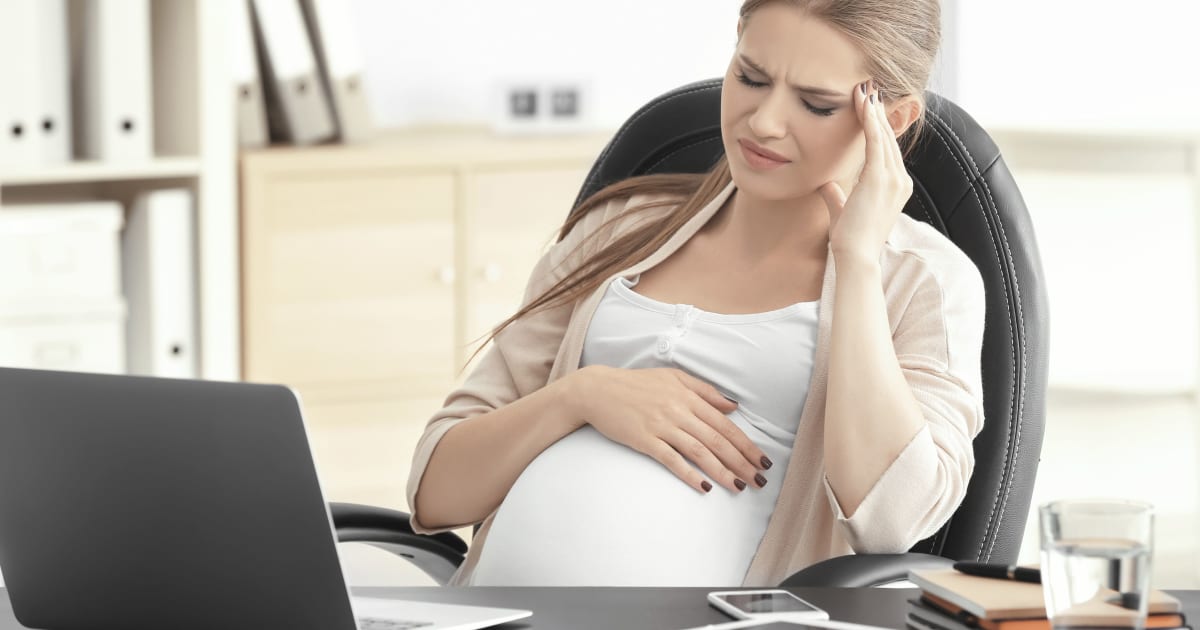 Managing a Pregnancy Headache Fairygodboss