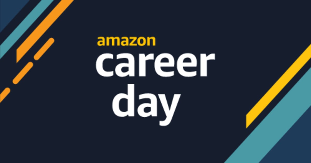 Passing along information on Amazon's Career Day scheduled for 9/16