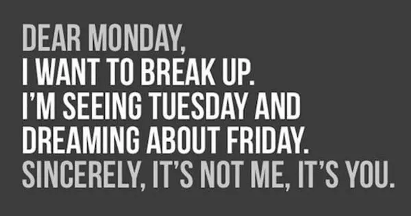 case of the Mondays meme