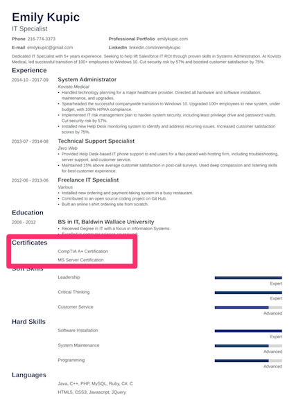 how-to-list-certifications-on-a-resume-with-21-examples-fairygodboss