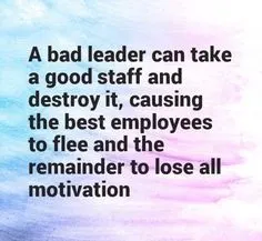 poor leadership meme