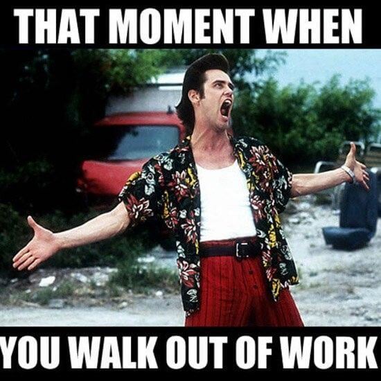 Sly Memes About Leaving Work On Friday