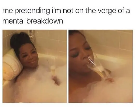 wine after work meme