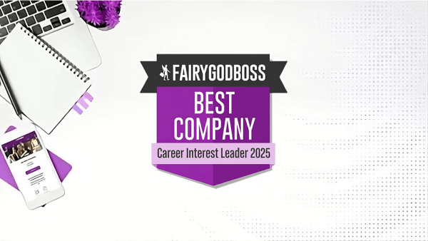 Fairygodboss Best Company 2025 image.