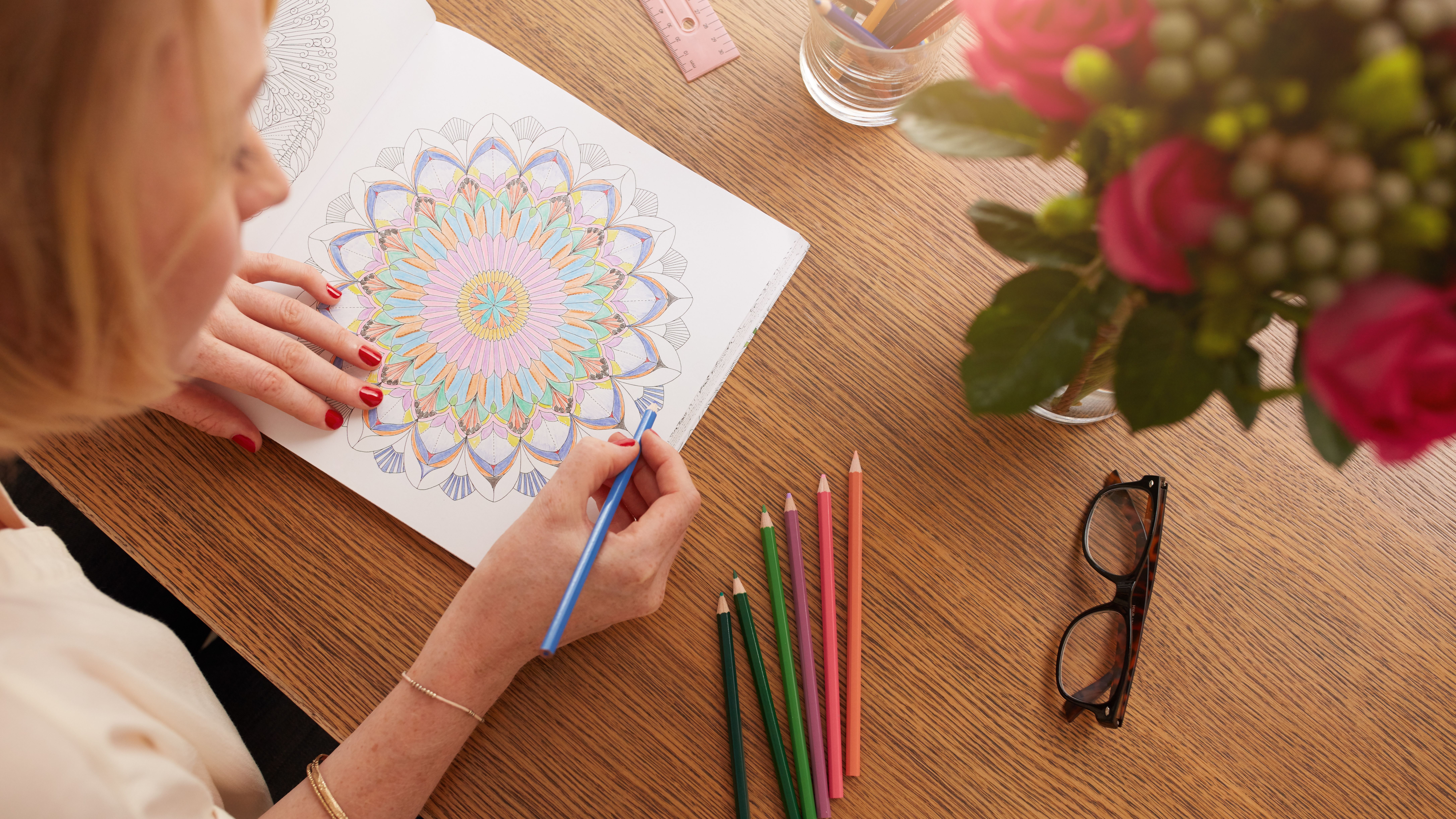A Fantasy World Mindfulness Coloring Book For Adults – Cindy's