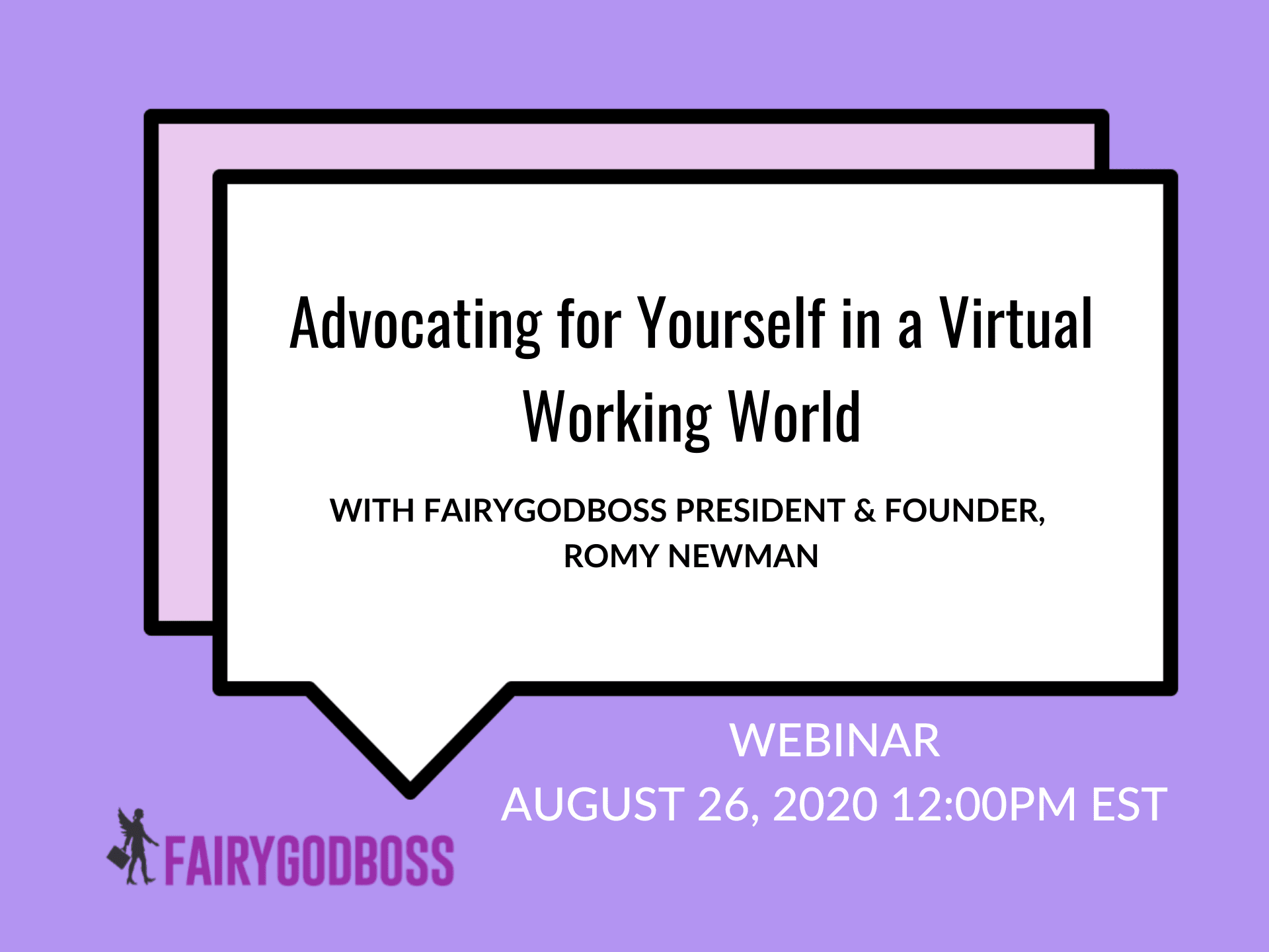 Private Event: Advocating For Yourself in a Virtual Working World with Squarespace