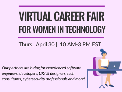 Virtual Career Fair for Women in Technology 
