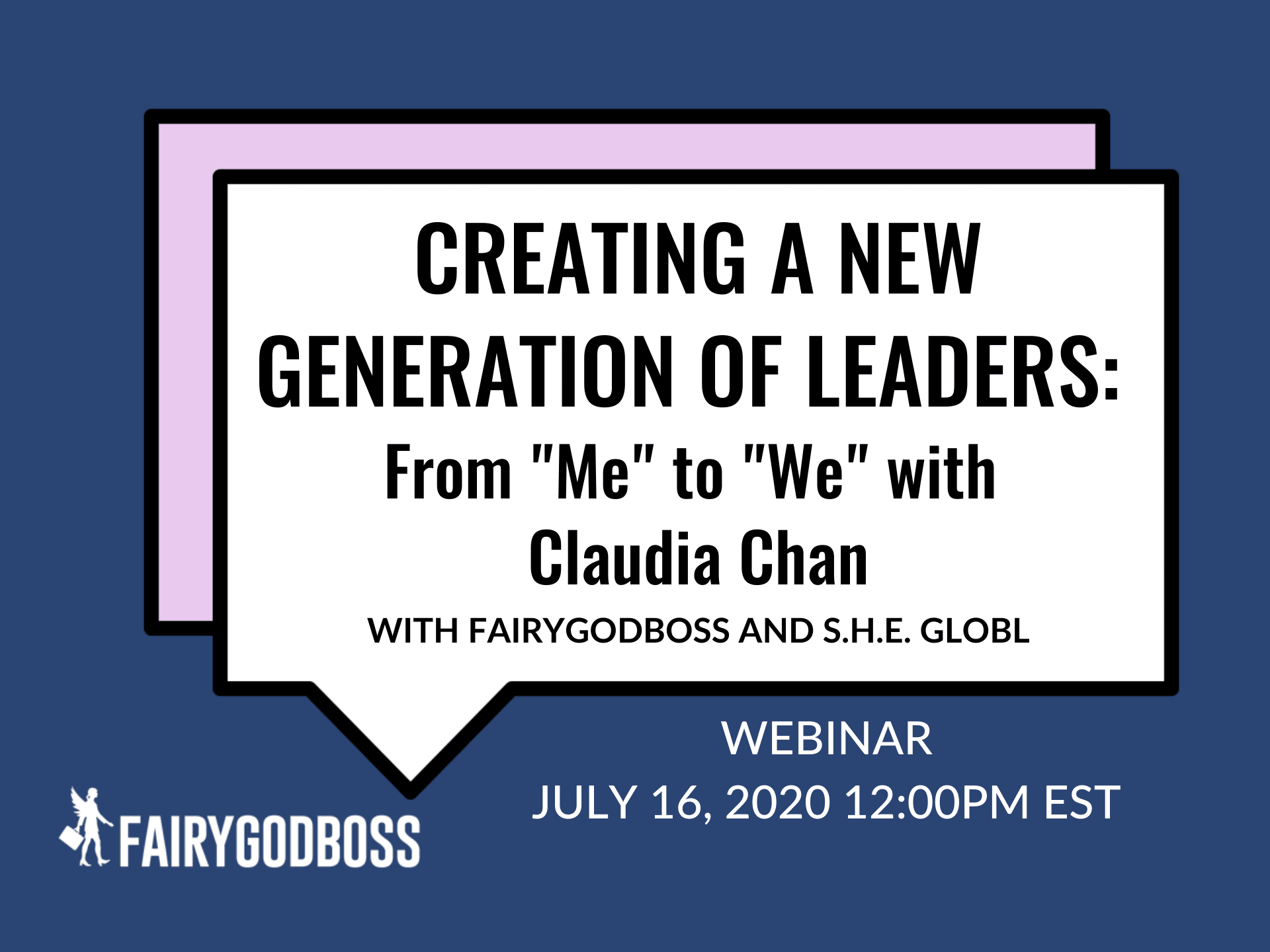 Creating A New Generation of Leaders: From "Me" to "We" with Claudia Chan