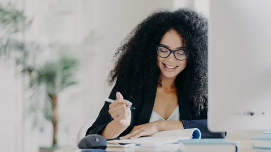Woman Working