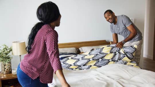 couple at home