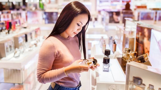 Woman shopping