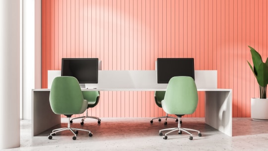 Open office plan