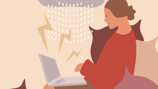 Woman on laptop