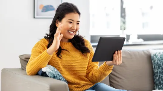 Smiling woman 