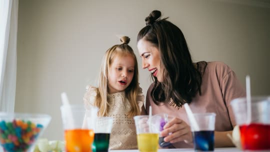 Woman and Daughter