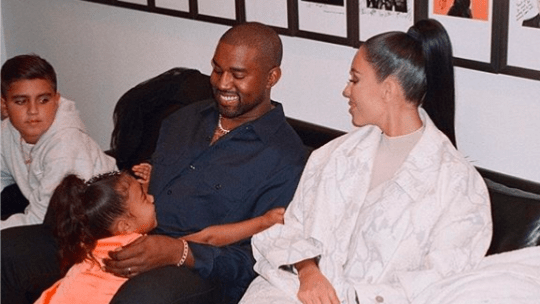 Kim Kardashian and Kanye West