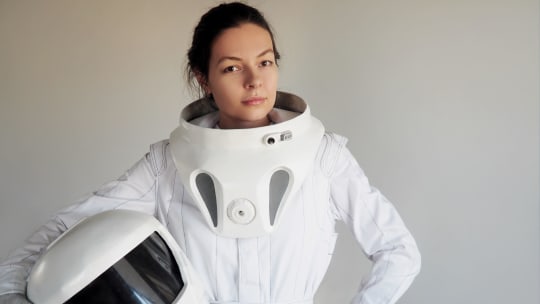 astronaut in uniform