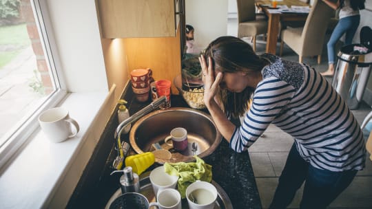 Stressed Mom