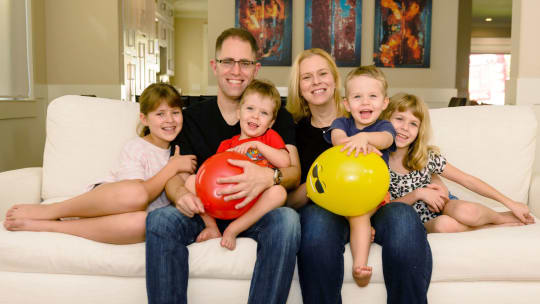 Sharon Rechter and family
