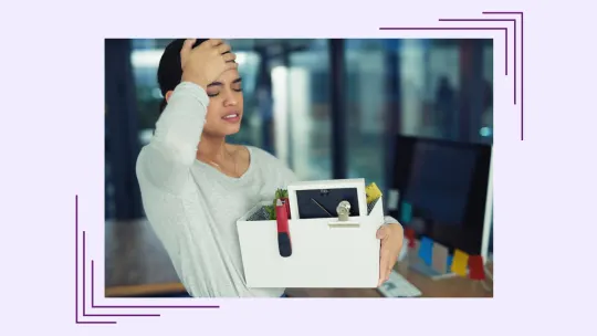 a woman who was laid off