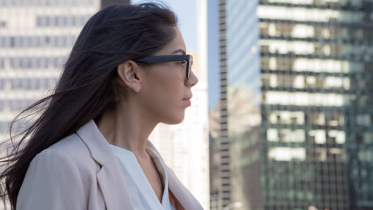 Young woman at office