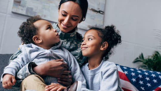 Military mom