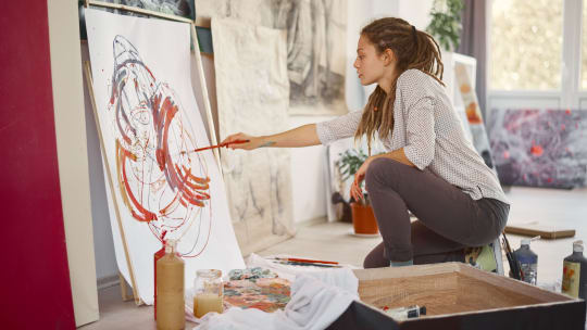 Female Painting