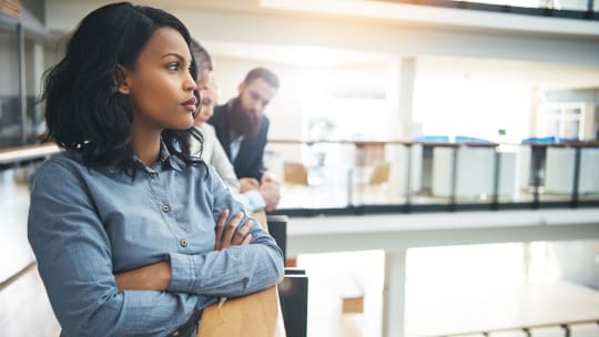 Woman at office