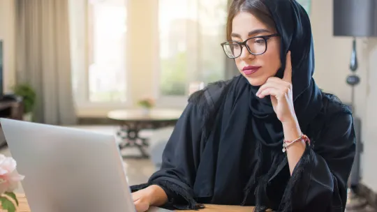 woman job change