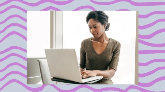 Woman on laptop