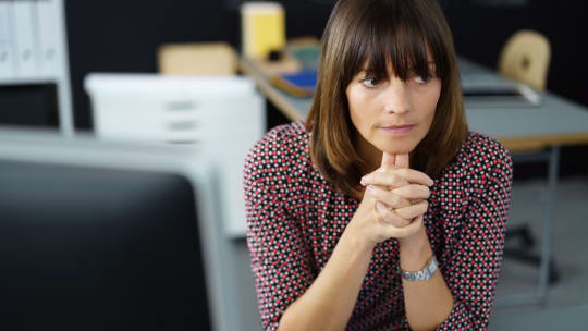 Worried woman