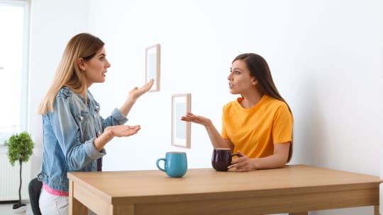 Women arguing