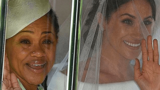 Meghan Markle and Doria Ragland