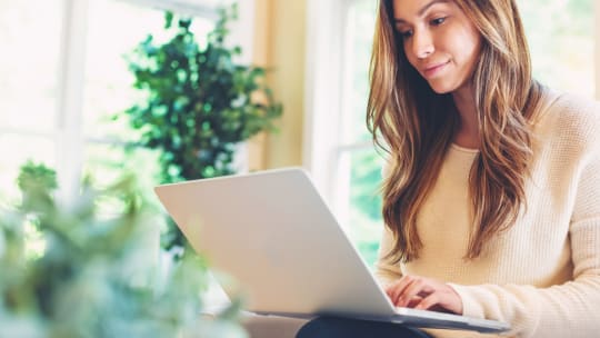 Woman Reading Career Advice
