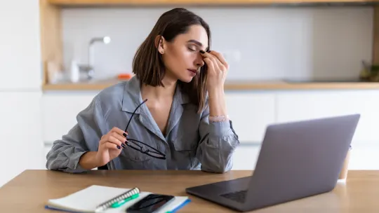 Frustrated woman