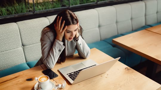 Stressed Woman
