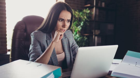 Woman on laptop