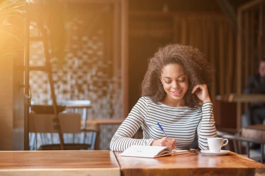 Woman Journaling