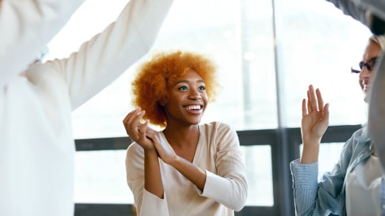 Woman at the Office
