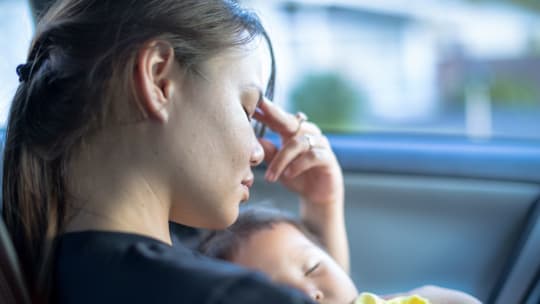 worried mother