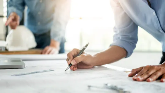 woman working in office 