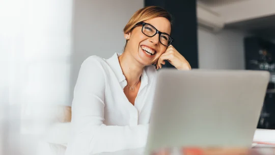 Woman Smiling