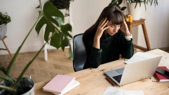 stressed employee