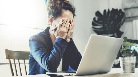 Stressed Woman