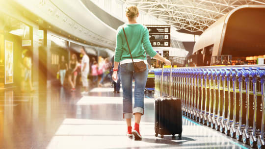 Woman Traveling