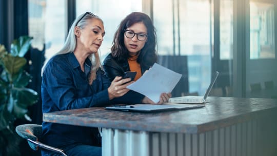 Woman Leading Meeting