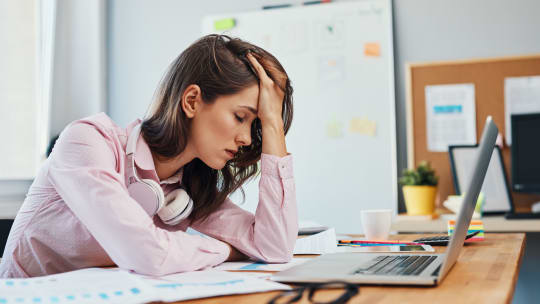Stressed Woman
