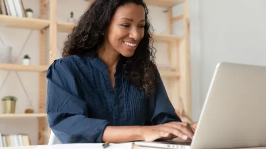 Woman on laptop