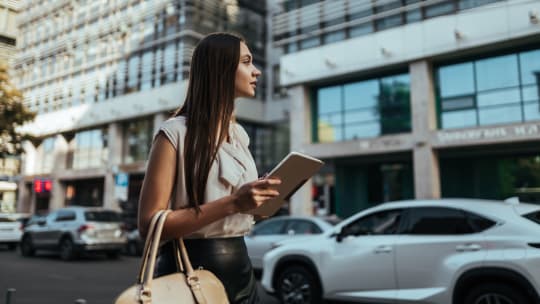 working woman in NYC