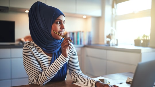 Woman on laptop